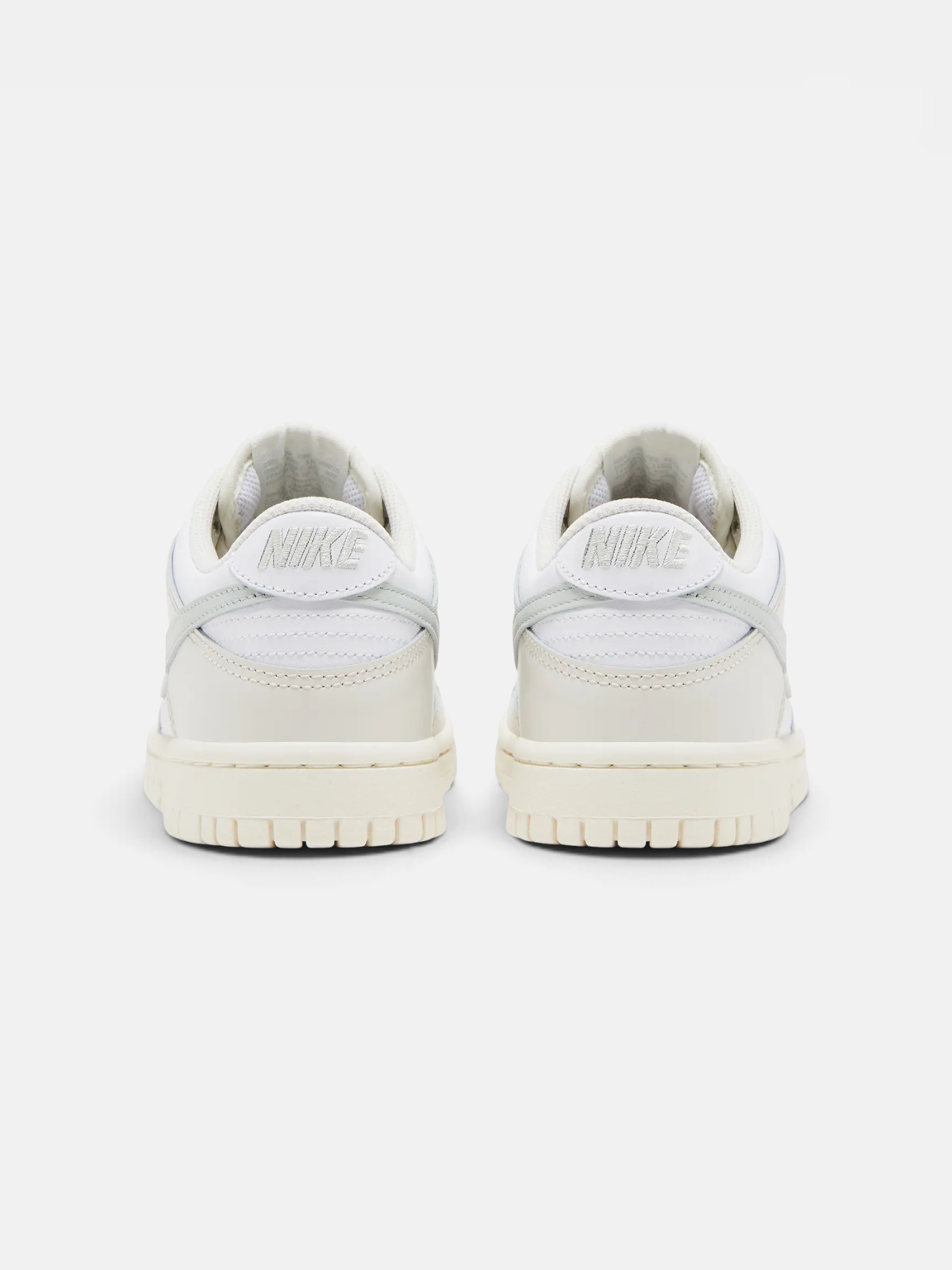 Nike Nike Dunk Low Phantom Light Silver' – back view in premium quality with AA+ craftsmanship