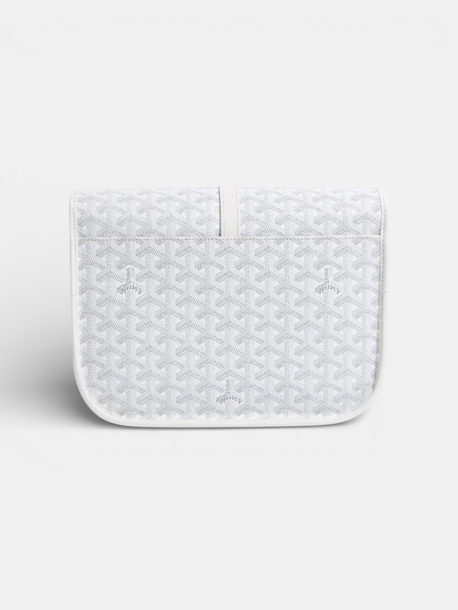 Goyard Goyard Belvedere MM Bag White – close-up detail view in premium quality with AA+ craftsmanship