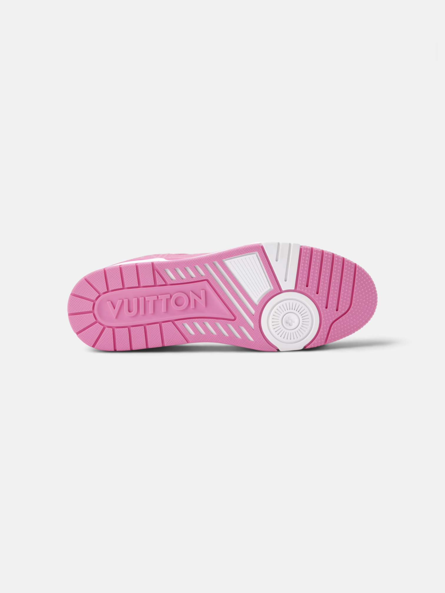 Louis Louis Vuitton Trainer Pink – close-up detail view in premium quality with AA+ craftsmanship