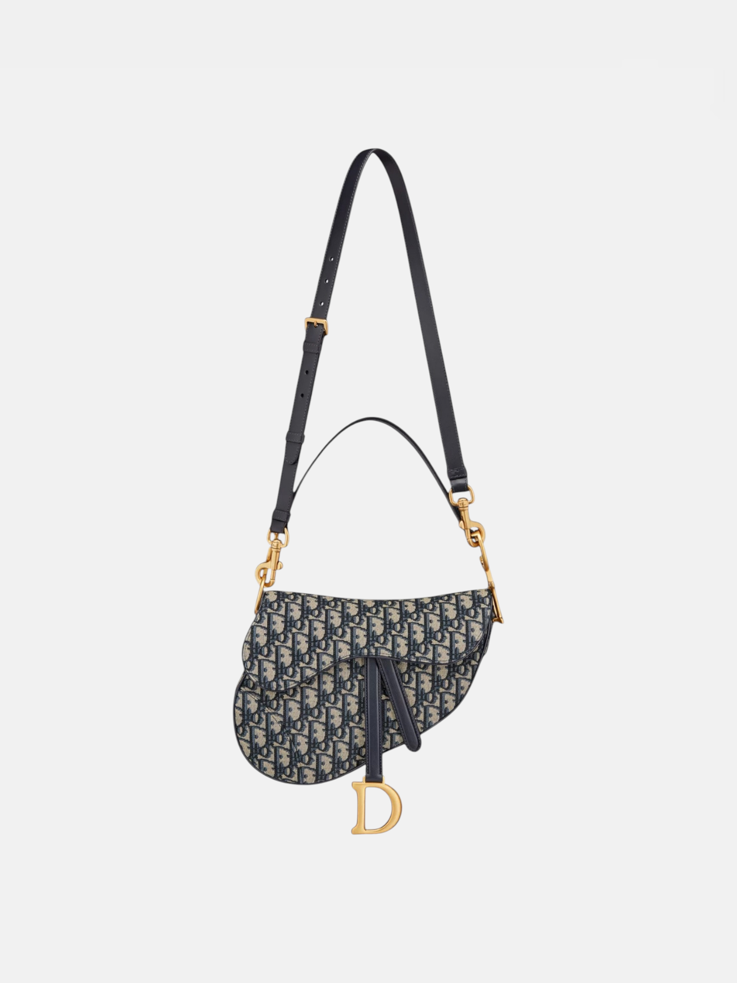 Dior Dior Saddle Bag with Strap – detail view in premium quality with AA+ craftsmanship