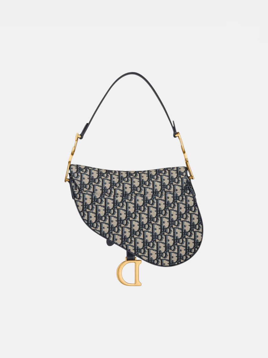 Dior Saddle Bag with Strap - Image 2
