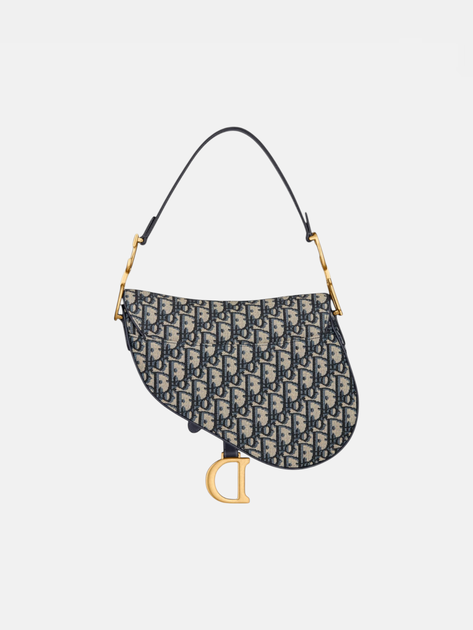 Dior Dior Saddle Bag with Strap – side profile view in premium quality with AA+ craftsmanship