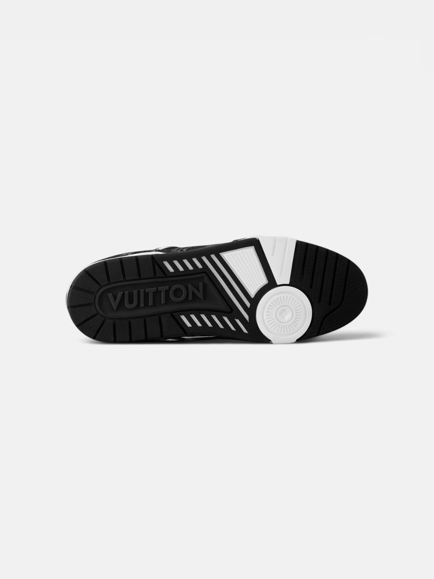 Louis Louis Vuitton Trainer Black – close-up detail view in premium quality with AA+ craftsmanship