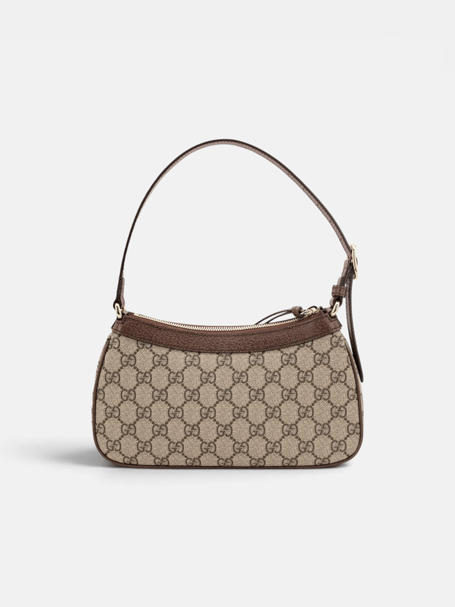Gucci Gucci Ophidia Small Handbag Beige Ebony - Preview