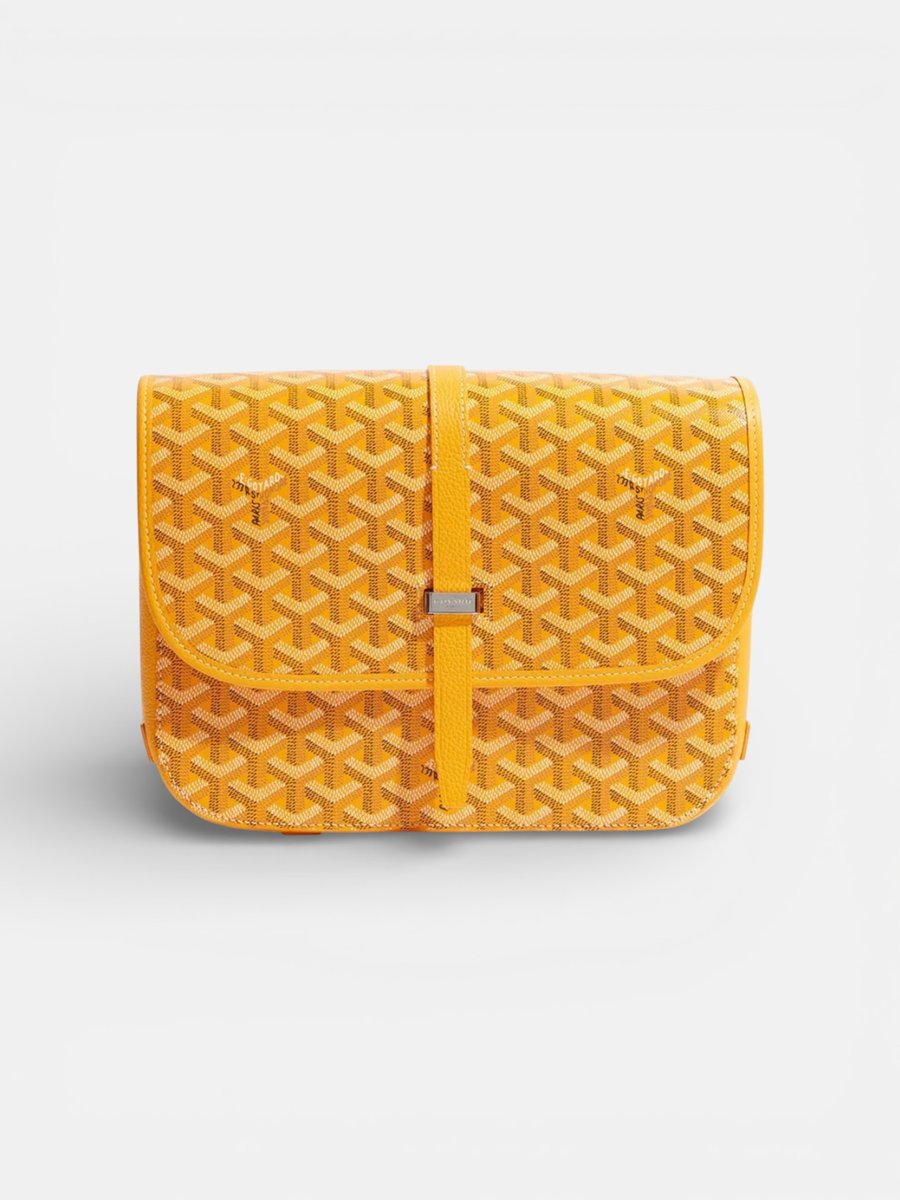 Goyard Belvedere MM Bag Yellow - Preview