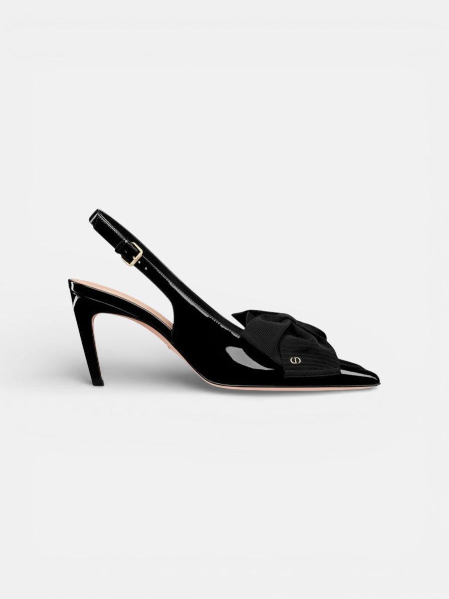 Dior Diorissimo Slingback Pump Black - Preview