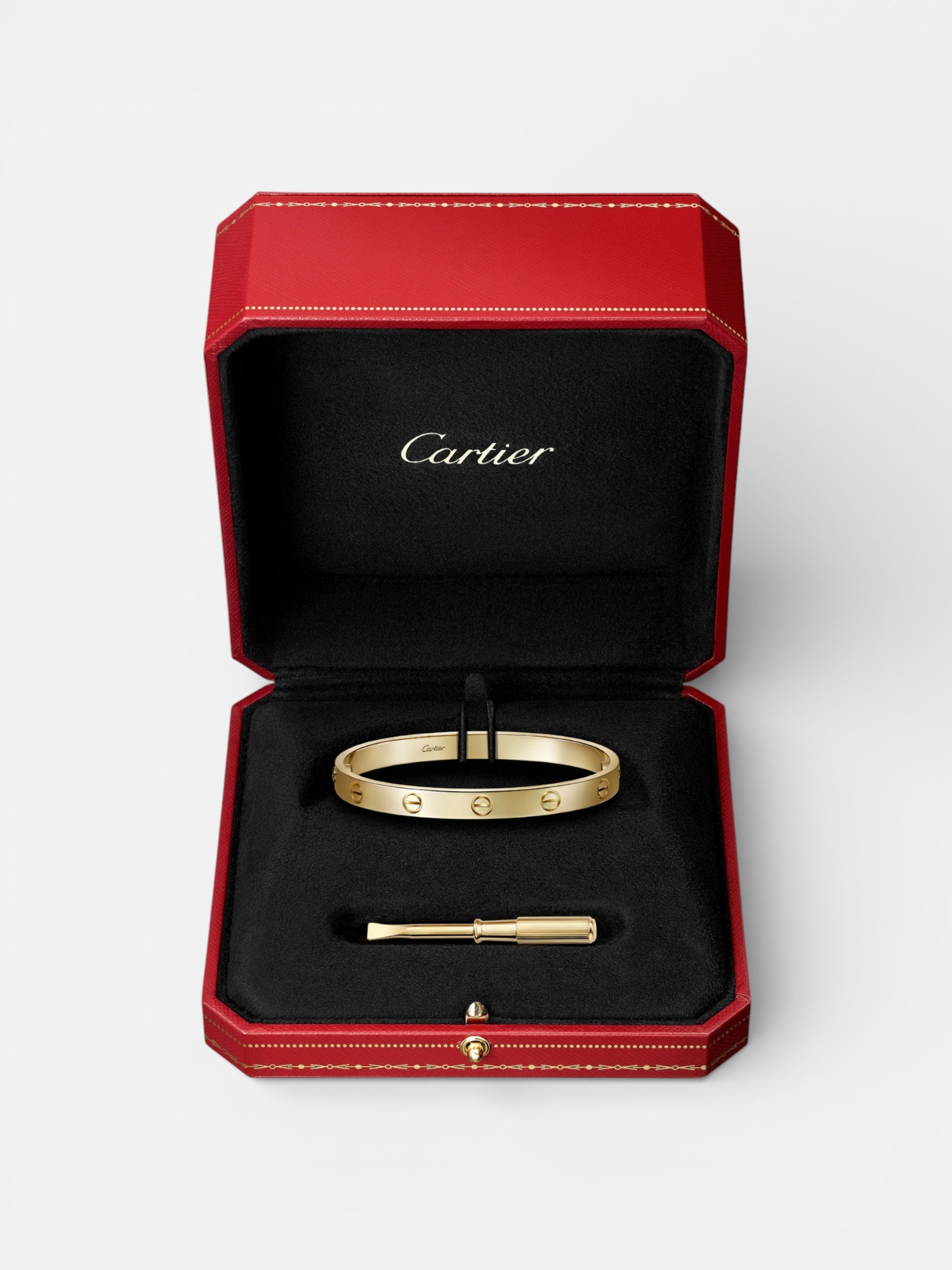Cartier Cartier Love Bracelet Gold – detail view in premium quality with AA+ craftsmanship