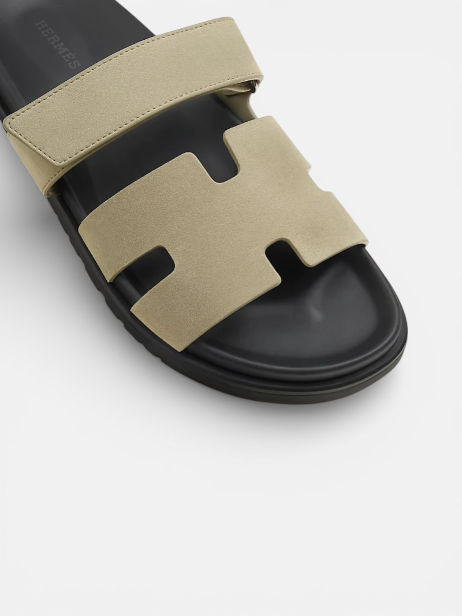 Hermes Hermes Chypre Sandal Vert Mosaique – detail view in premium quality with AA+ craftsmanship