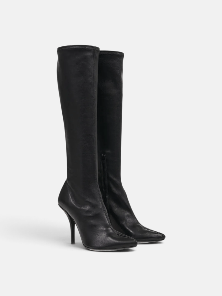 Maison Margiela Tabi Claw Knee Boots Black - Preview