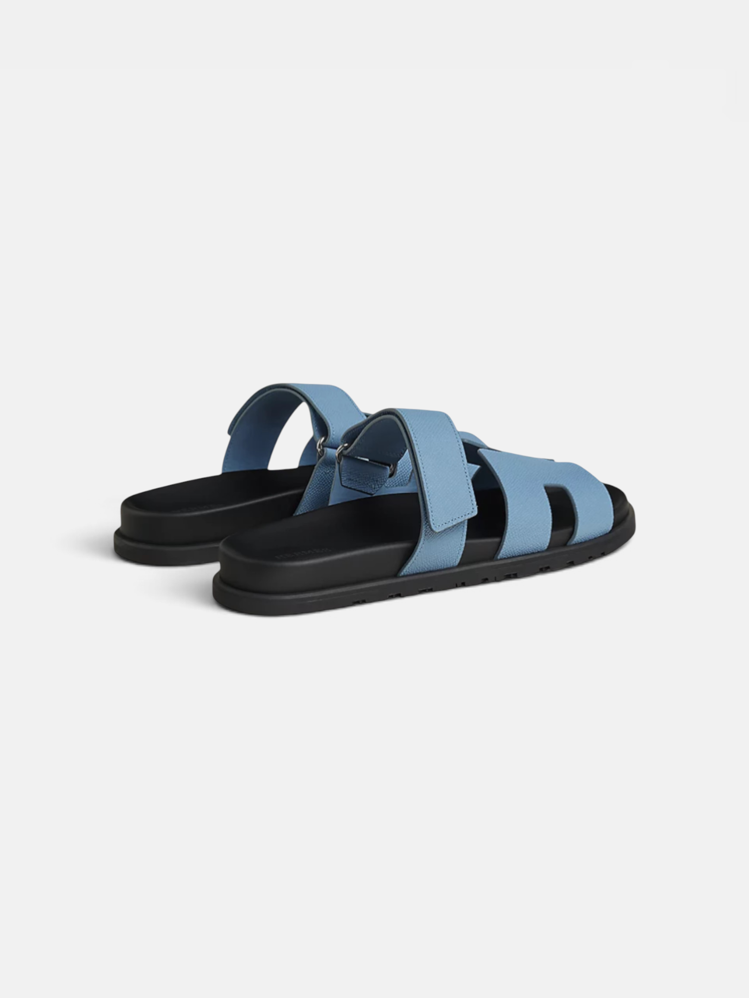 Hermes Hermes Chypre Sandal Bleu Jean – side profile view in premium quality with AA+ craftsmanship