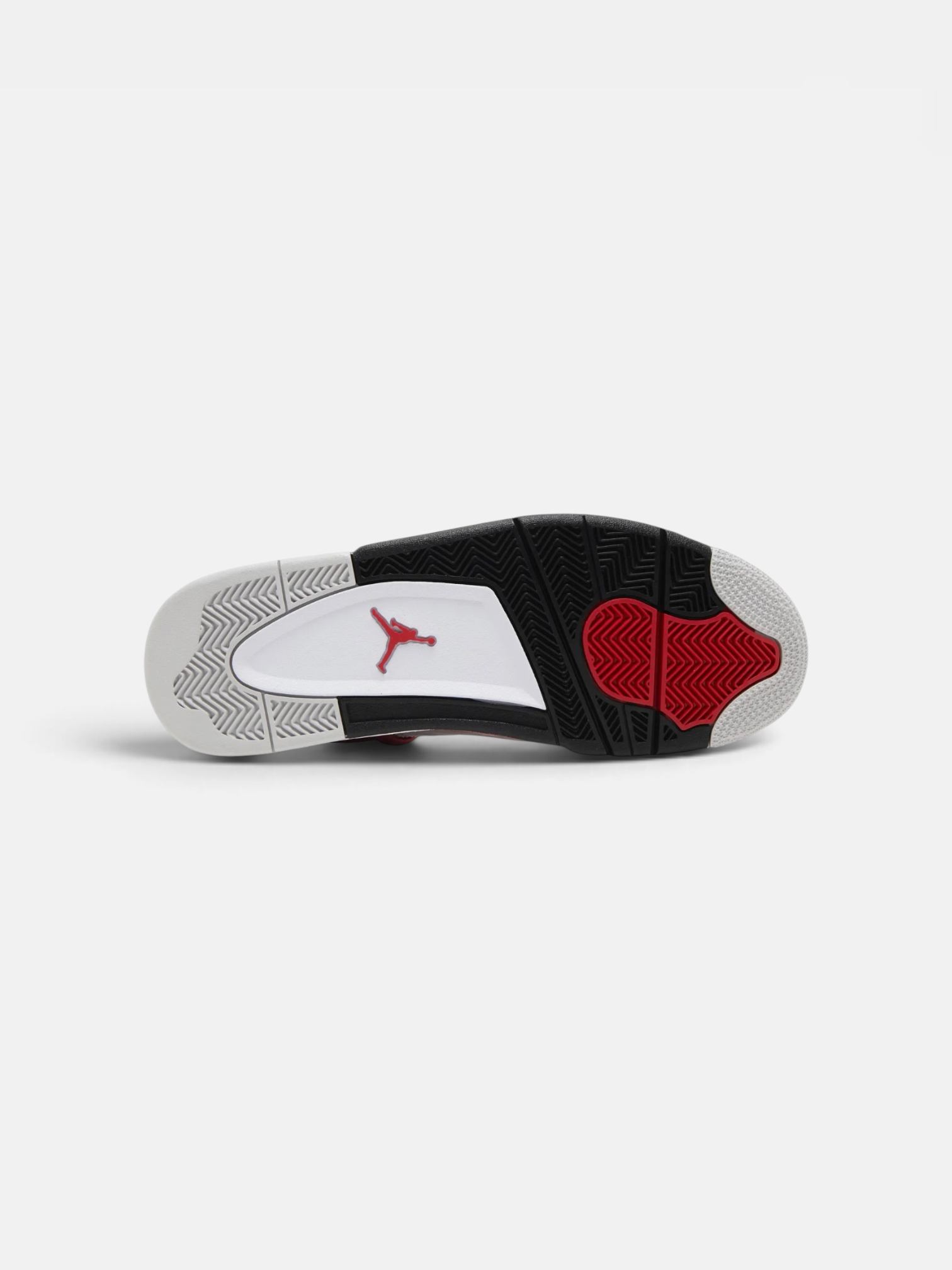 Jordan Jordan 4 Retro Red Cement – close-up detail view in premium quality with AA+ craftsmanship