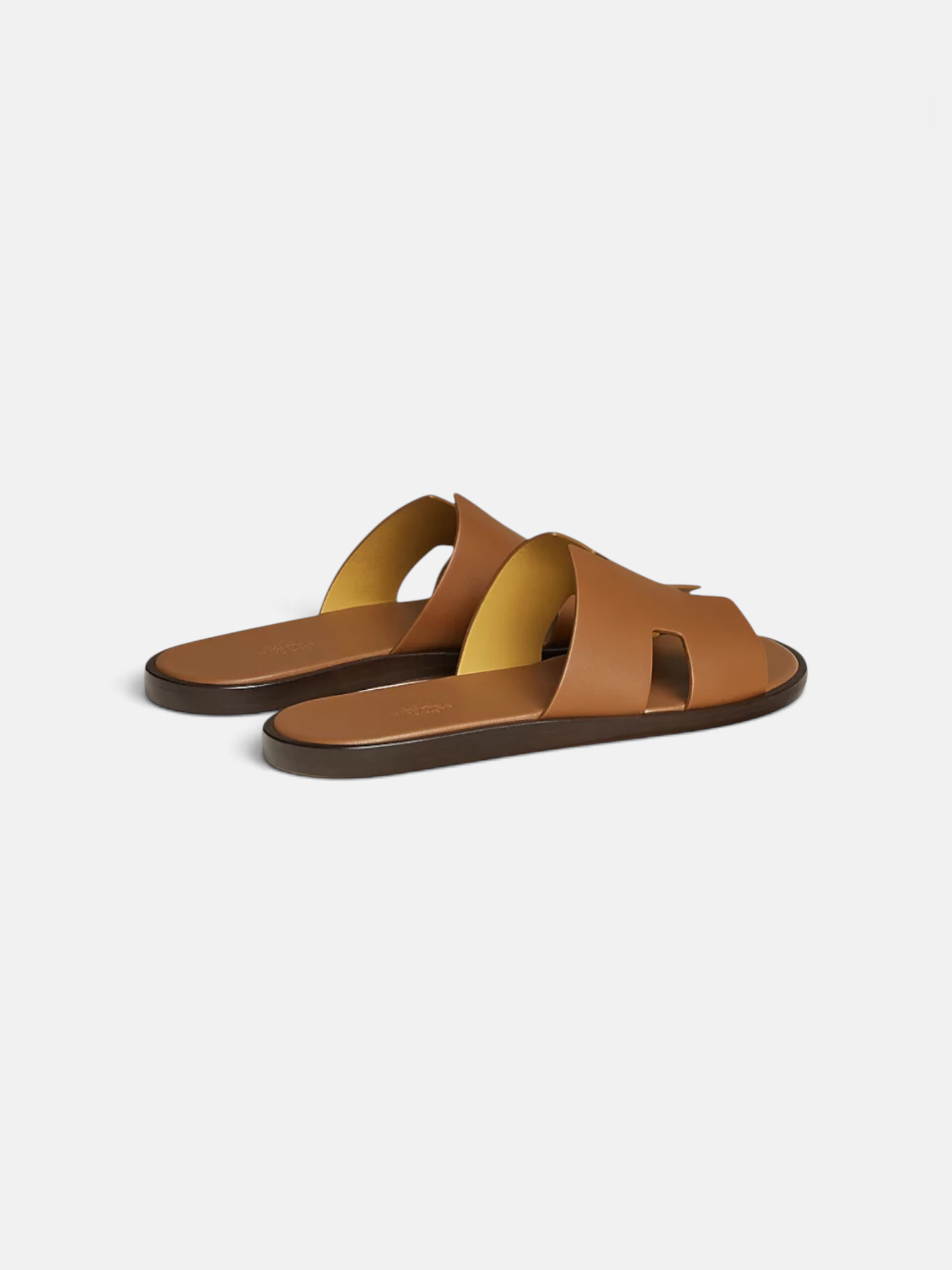 Hermes Hermes Izmir Sandal Gold – close-up detail view in premium quality with AA+ craftsmanship