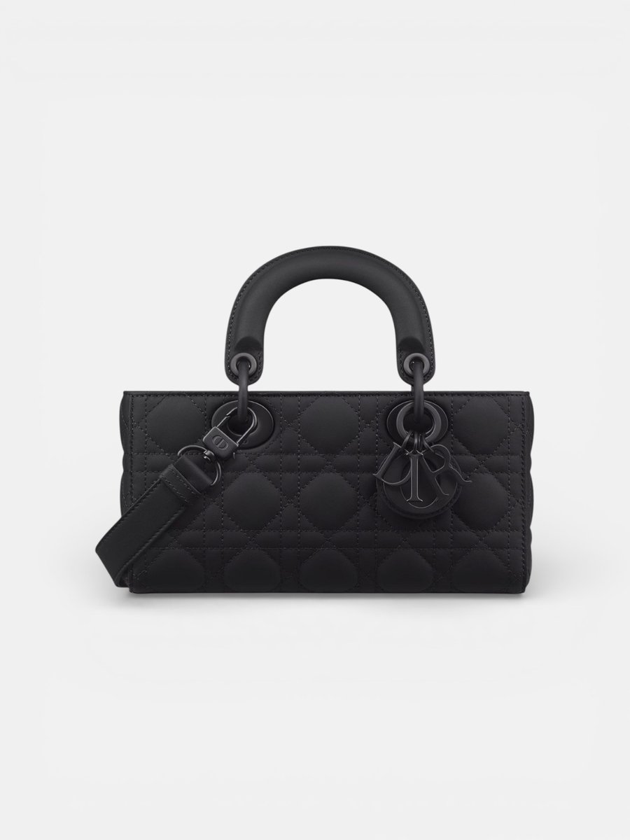 Dior Small Lady D-Joy Bag Ultramatte Black