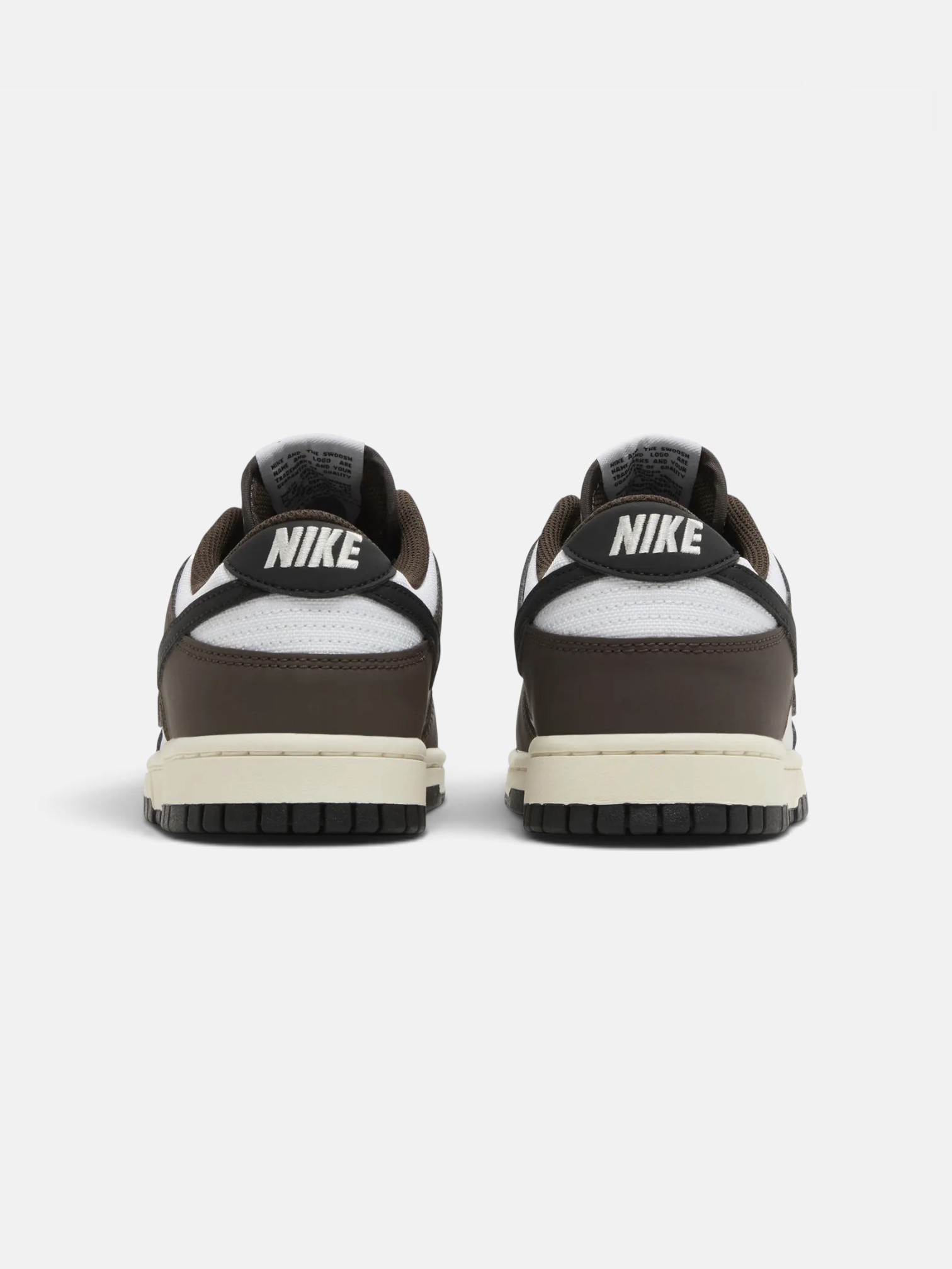 Nike Nike Dunk Low Baroque Brown – back view in premium quality with AA+ craftsmanship