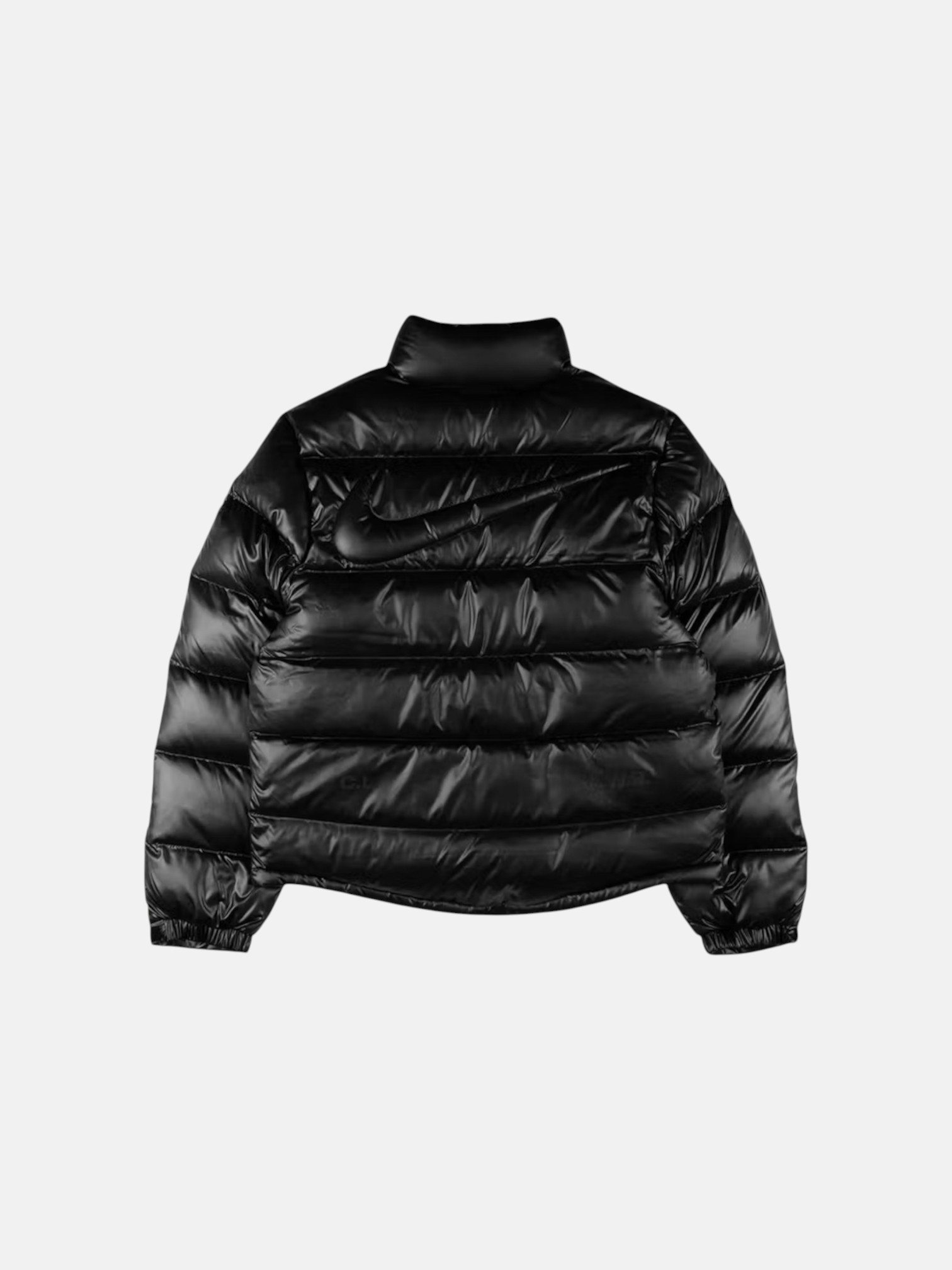 Nike Nike Nocta Puffer Jacket Black – close-up detail view in premium quality with AA+ craftsmanship