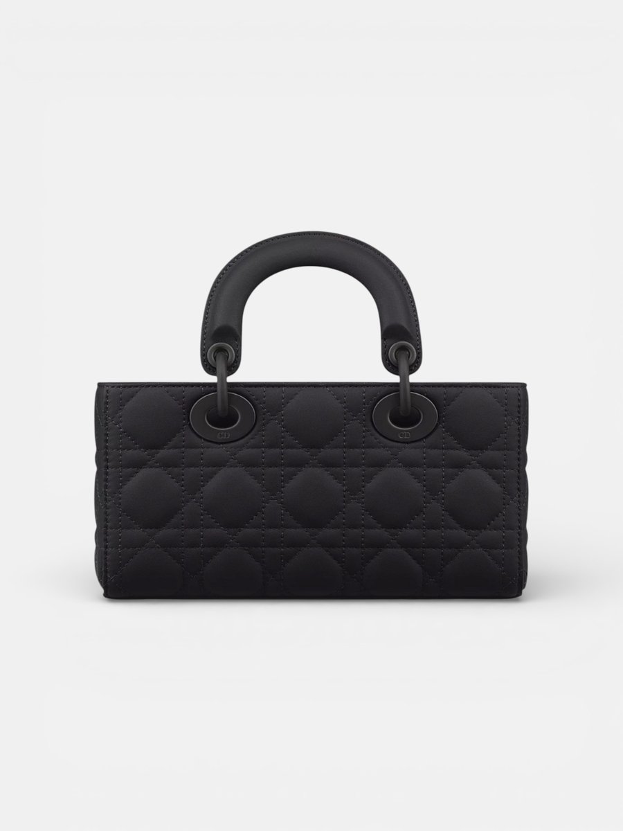 Dior Small Lady D-Joy Bag Ultramatte Black - Preview