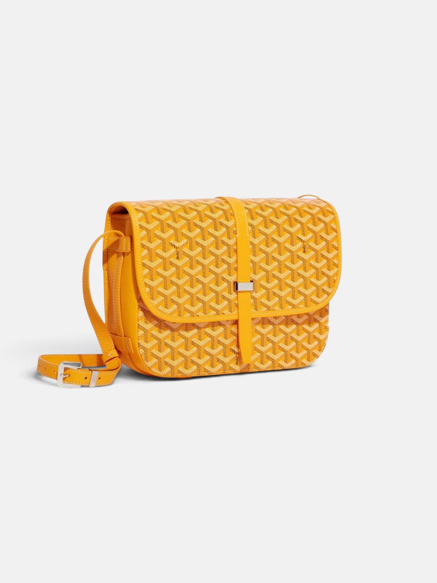 Goyard Belvedere MM Bag Yellow - Preview