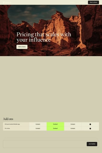 Steno.ai | AI Twins for brands and experts landing page