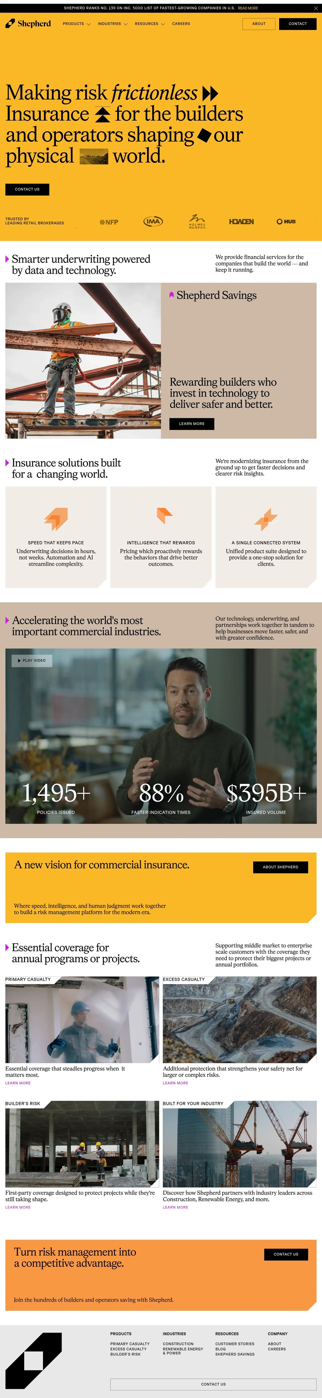 Home | Shepherd desktop landing page