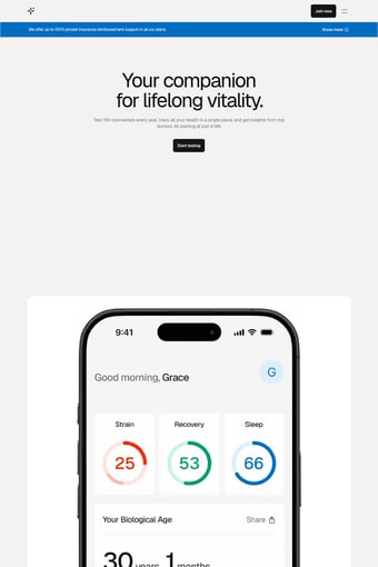 Holo Technologies S.L. landing page