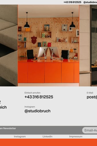 Home page | Studio Bruch landing page