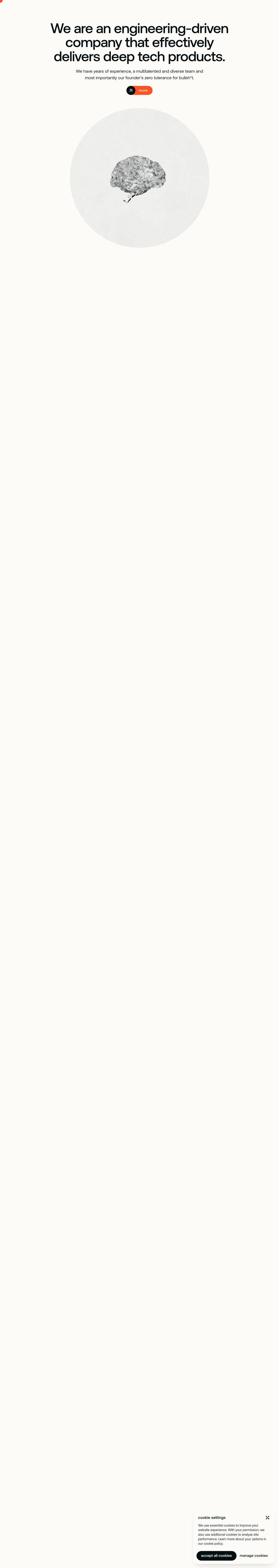 Dot Connect desktop landing page