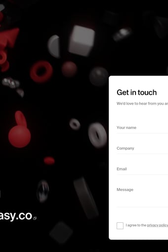 Fantasy landing page