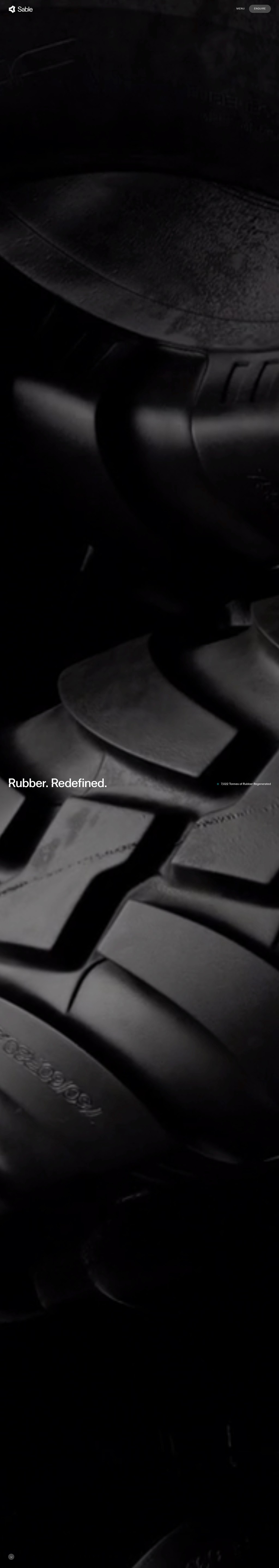 Sable desktop landing page