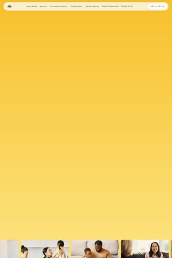 Daylight Health landing page