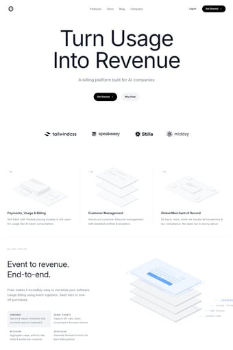Polar Software, Inc. landing page