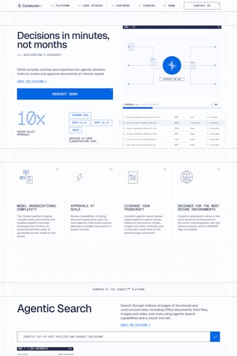 ConductorAI landing page