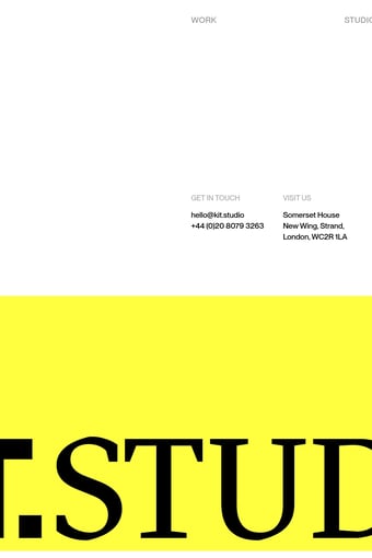 Kit Studio | Creativity for the ambitious landing page