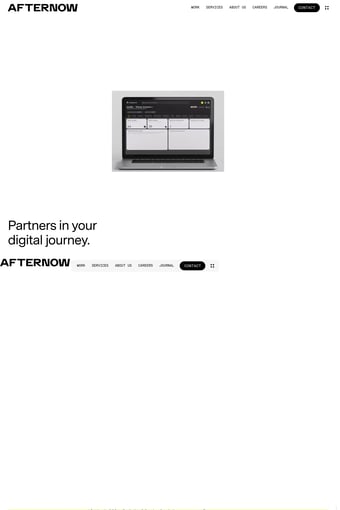 Home landing page