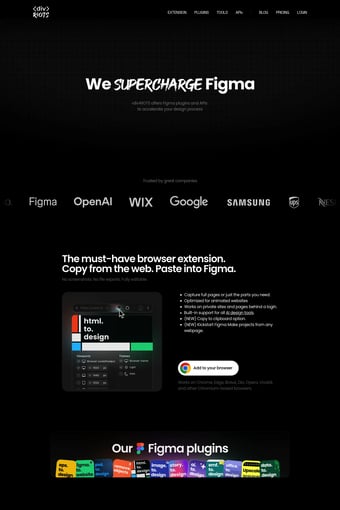 ‹div›RIOTS landing page