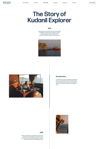 Kudanil Explorer | Luxury Yacht Expeditions Indonesia landing page