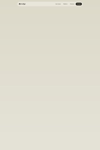 Nudge Technologies LLC landing page