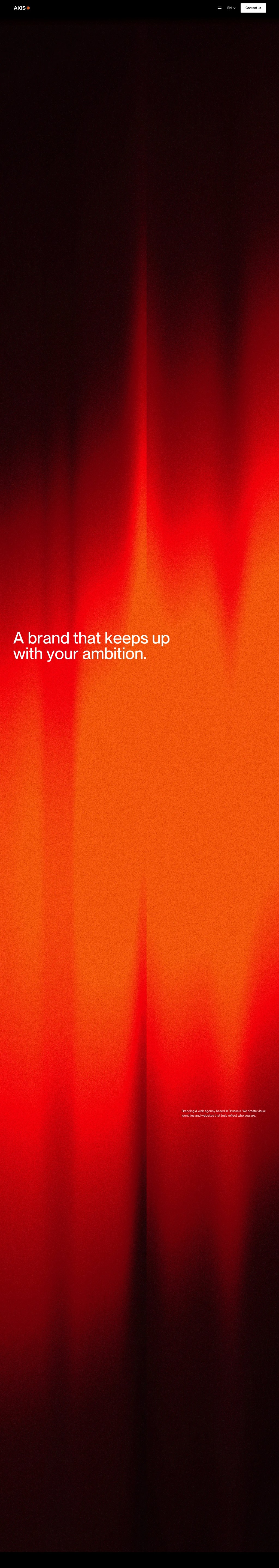 AKIS.STUDIO desktop landing page