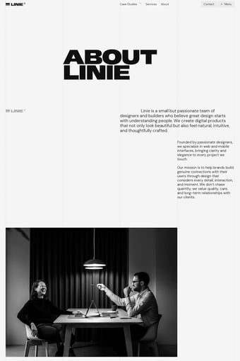 BeyondDesign landing page