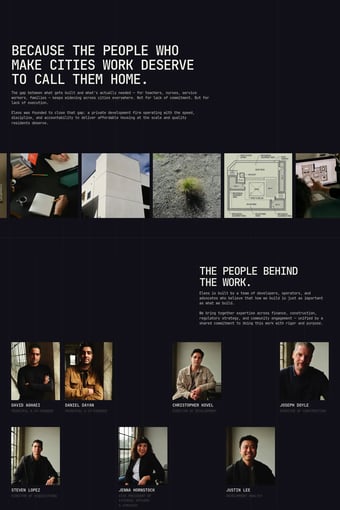 Eleos | Affordable Housing Development in Los Angeles landing page