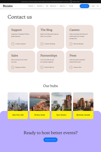 The No. 1 event software for B2B conferences landing page