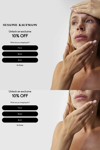 Susanne Kaufmann | Skincare Powered By Nature landing page