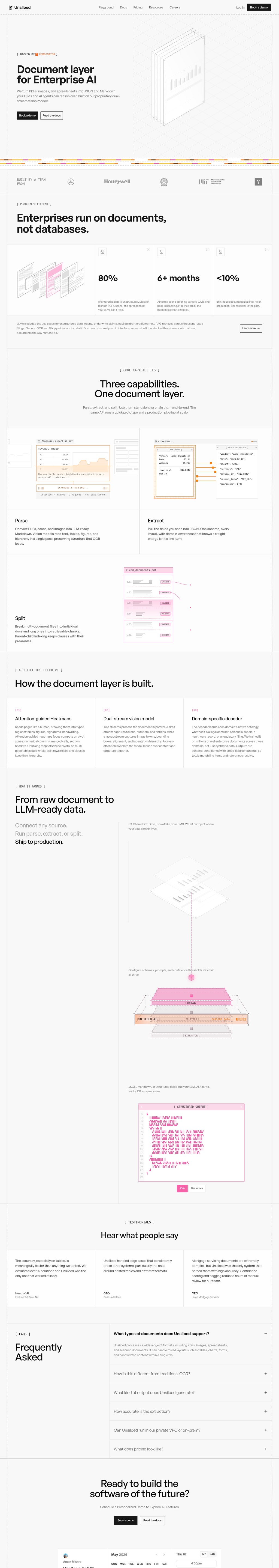 Attention-guided Heatmaps desktop landing page