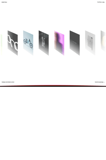 Abhijit Rout landing page