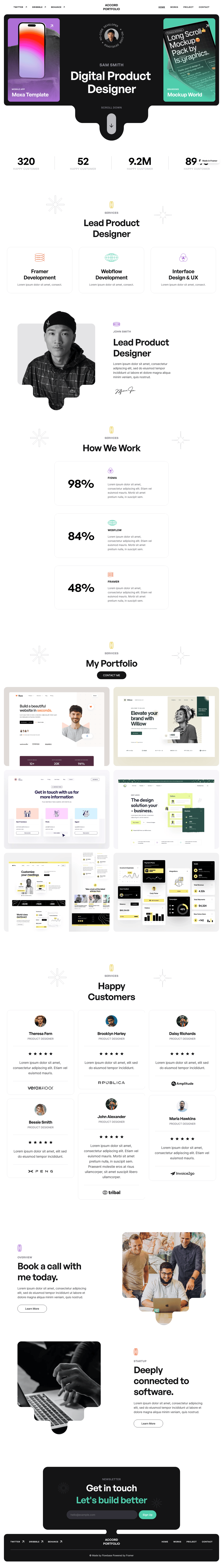 Accord desktop landing page