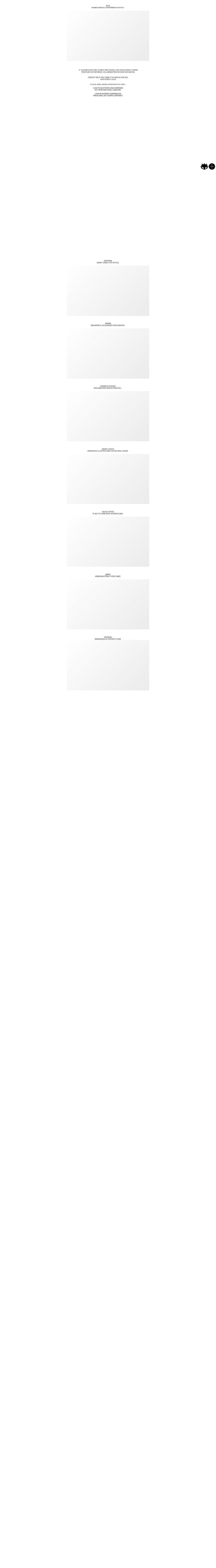 alexezhov desktop landing page