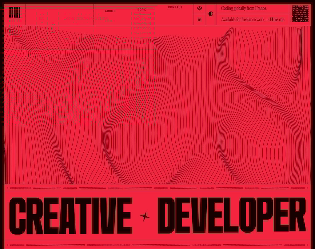 AW desktop landing page