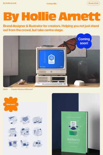 By Hollie Arnett landing page