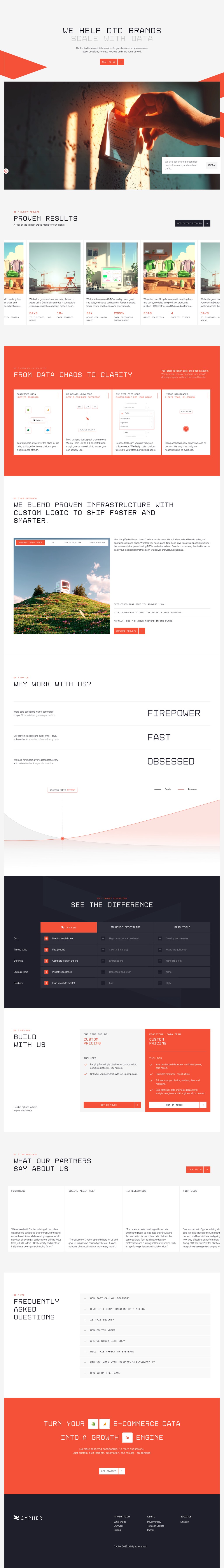 Cypher desktop landing page