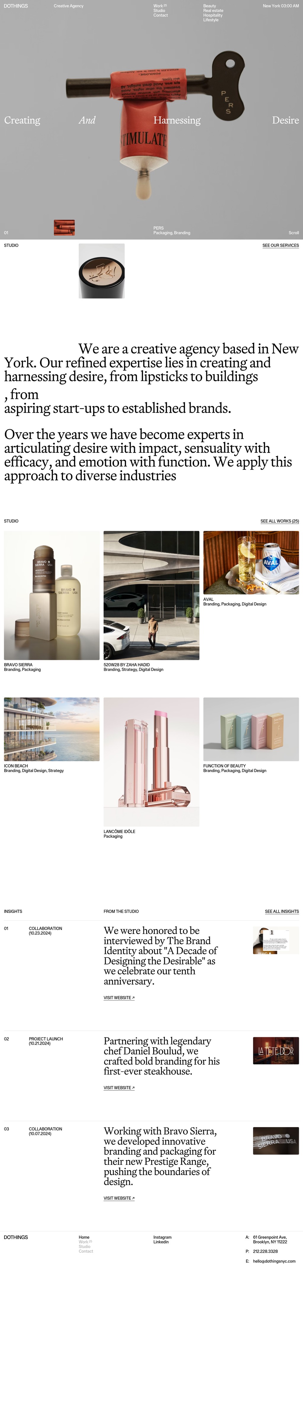 DoThings desktop landing page