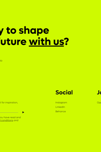 Fairground landing page